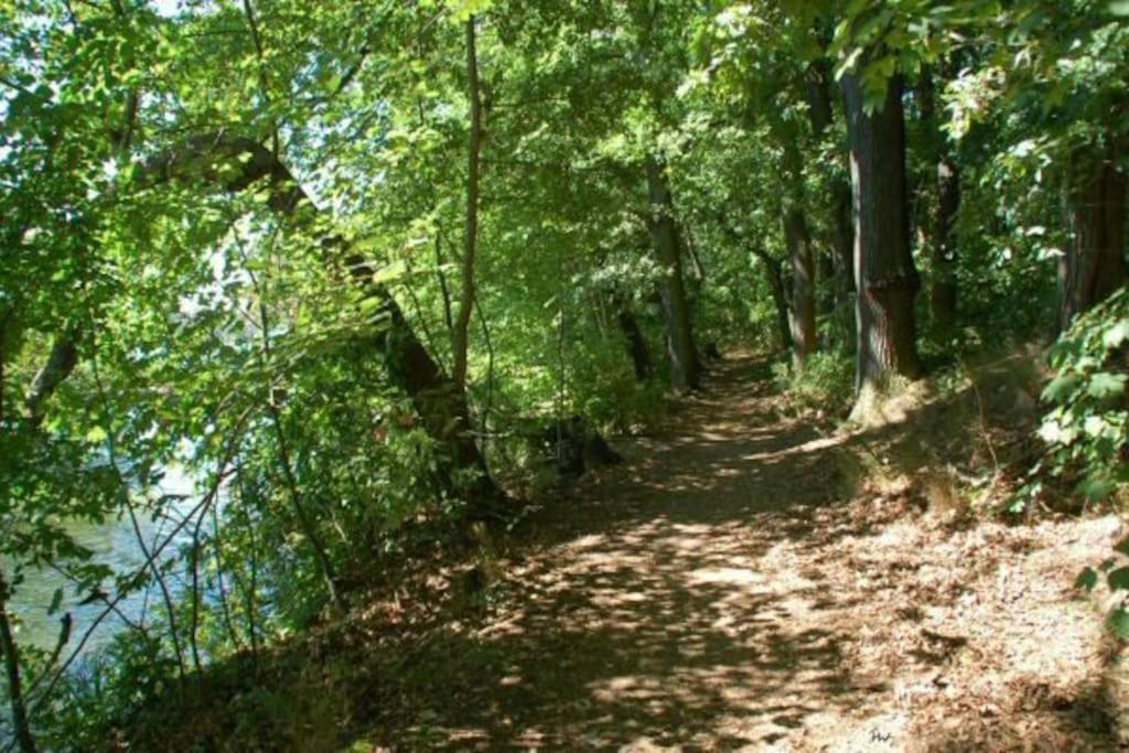 ברלין Dachwohnung Mit Wasserblick Und Eigenem Bootssteg מראה חיצוני תמונה