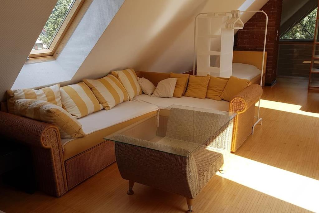 ברלין Dachwohnung Mit Wasserblick Und Eigenem Bootssteg מראה חיצוני תמונה