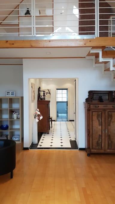 ברלין Dachwohnung Mit Wasserblick Und Eigenem Bootssteg מראה חיצוני תמונה