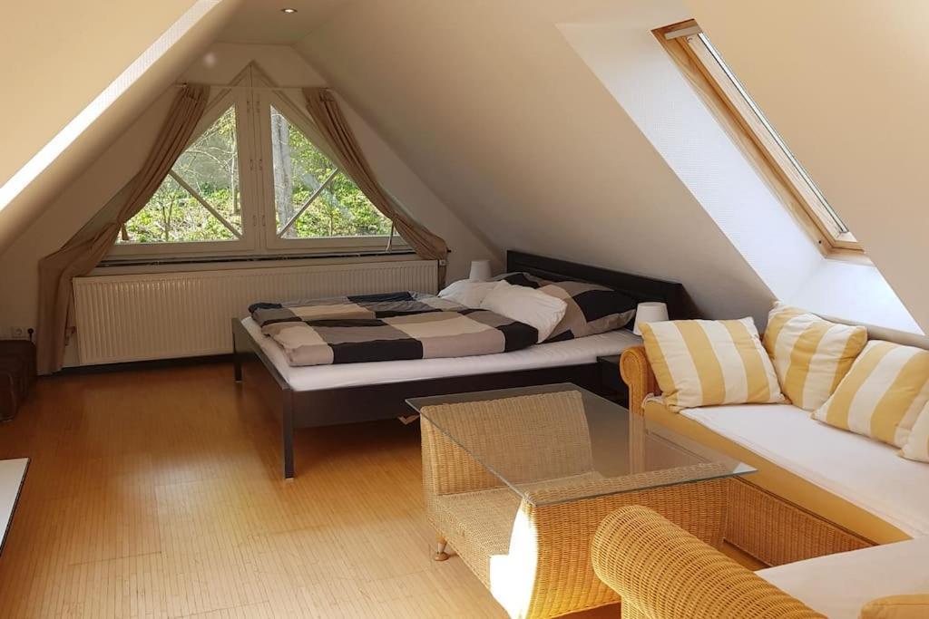 ברלין Dachwohnung Mit Wasserblick Und Eigenem Bootssteg מראה חיצוני תמונה