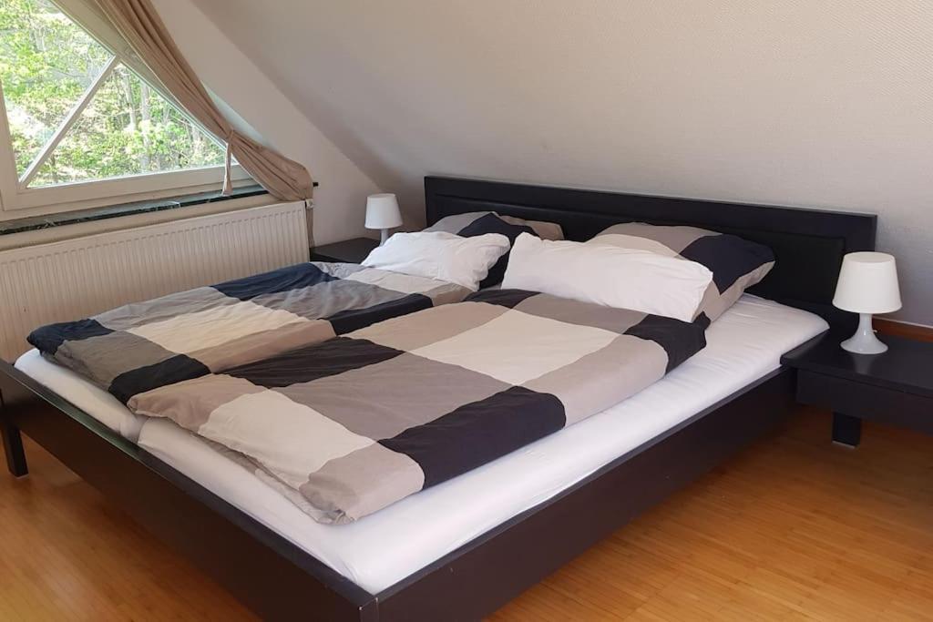 ברלין Dachwohnung Mit Wasserblick Und Eigenem Bootssteg מראה חיצוני תמונה