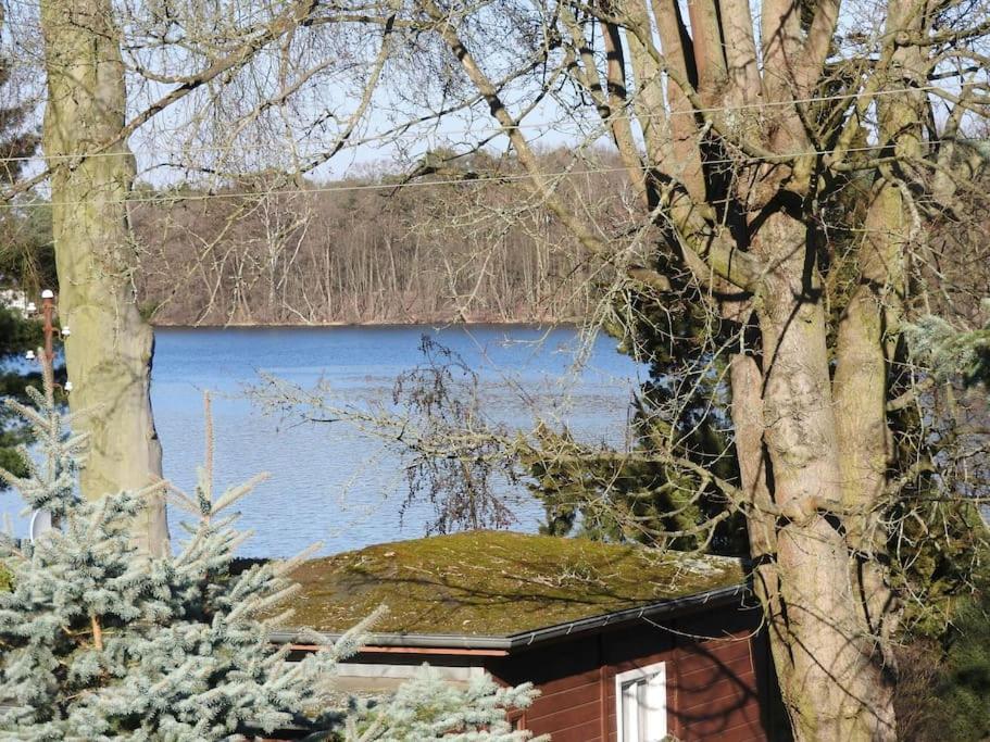ברלין Dachwohnung Mit Wasserblick Und Eigenem Bootssteg מראה חיצוני תמונה